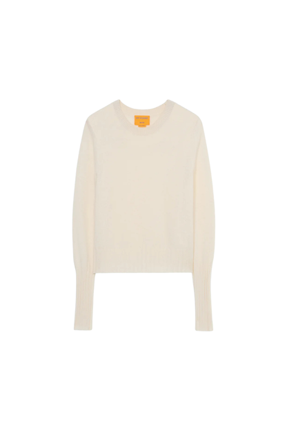 Shrunken Crew in Cream