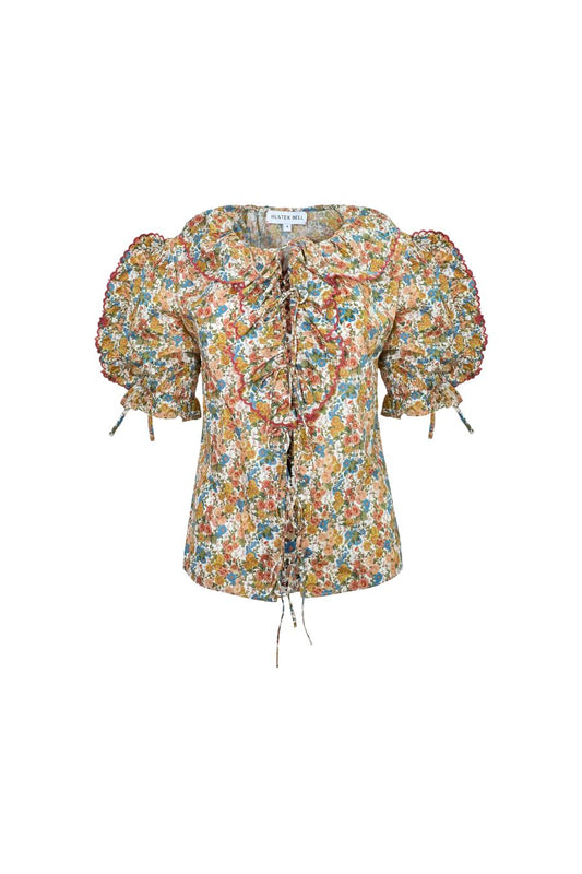 Marigold Top in Gertrude