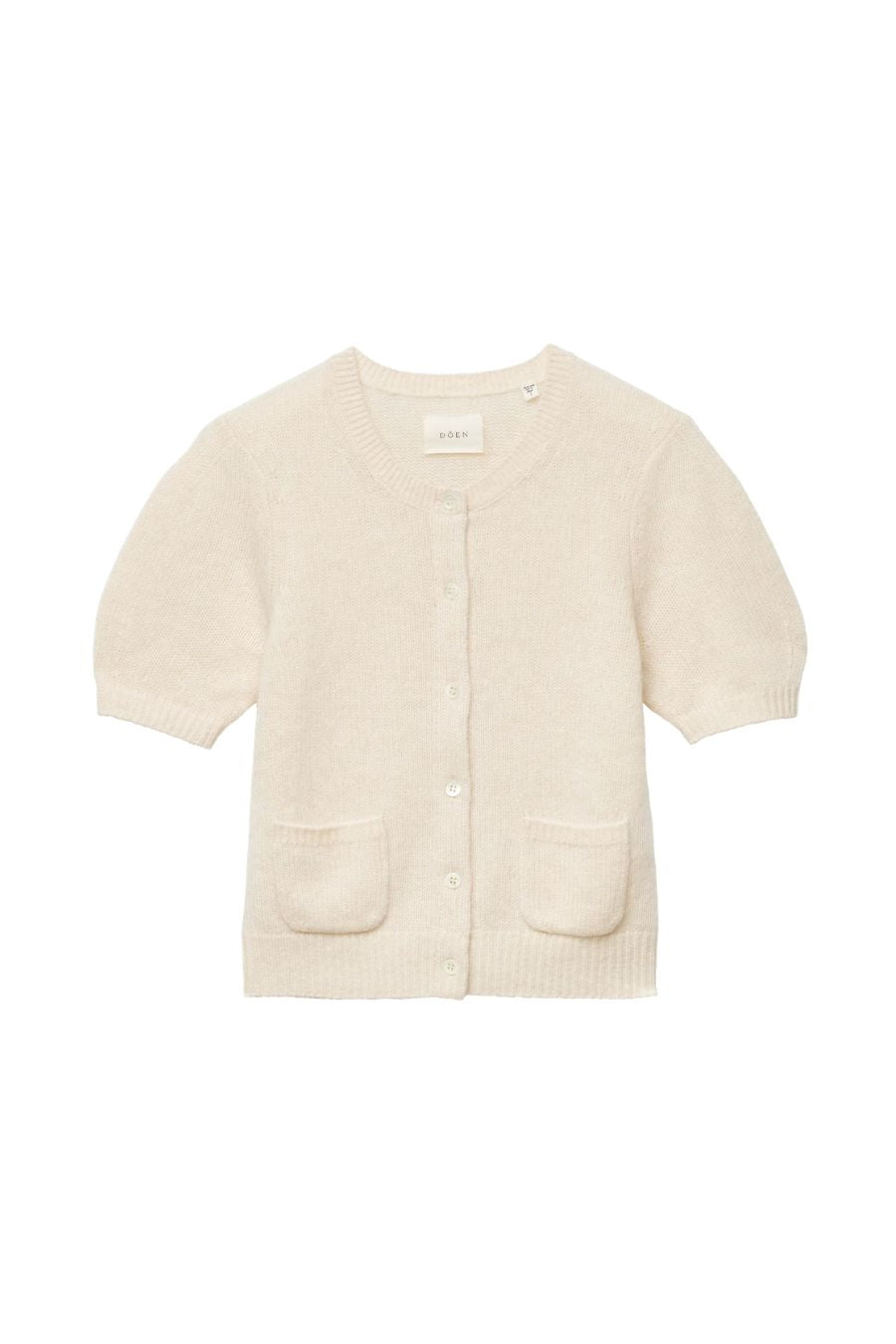 Alesia Cashmere Cardigan in Dogwood
