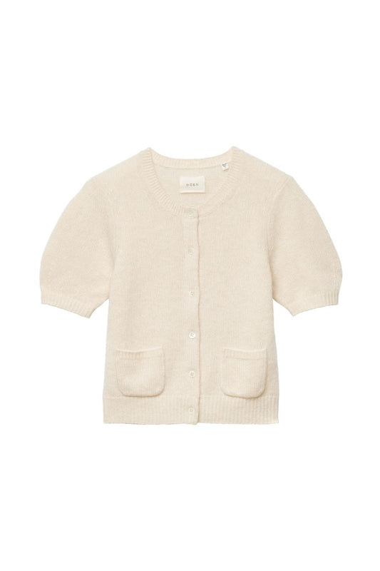 Alesia Cashmere Cardigan in Dogwood