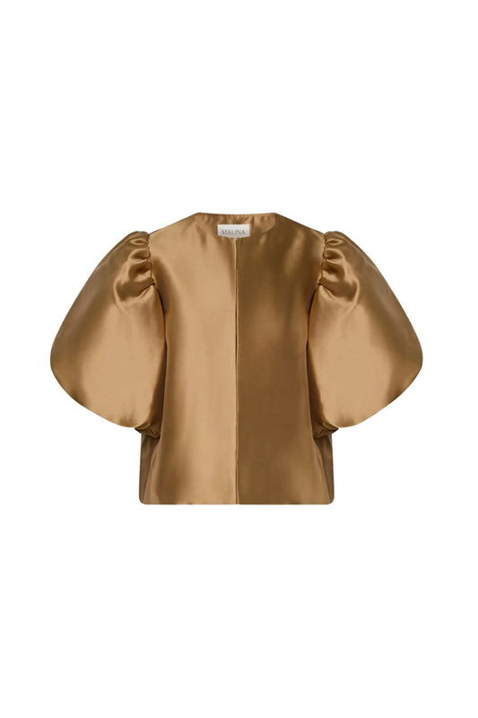 Cleo Blouse in Camel