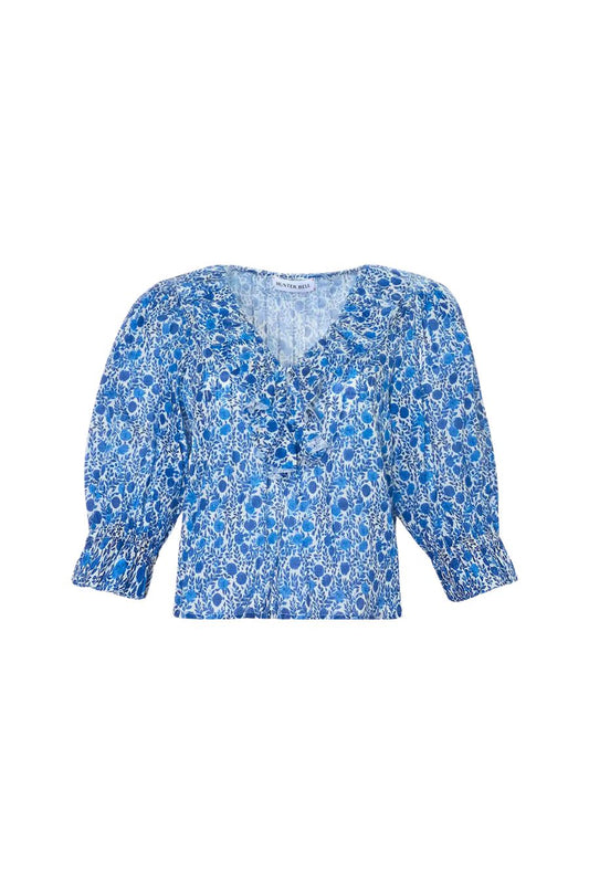 Imogen Top in Bermuda Blooms