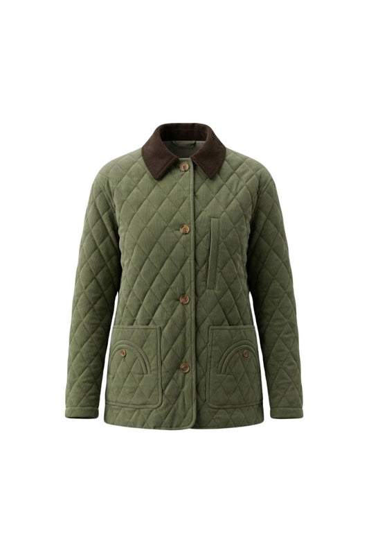 Amara Clelia Jacket Matellassé Mint