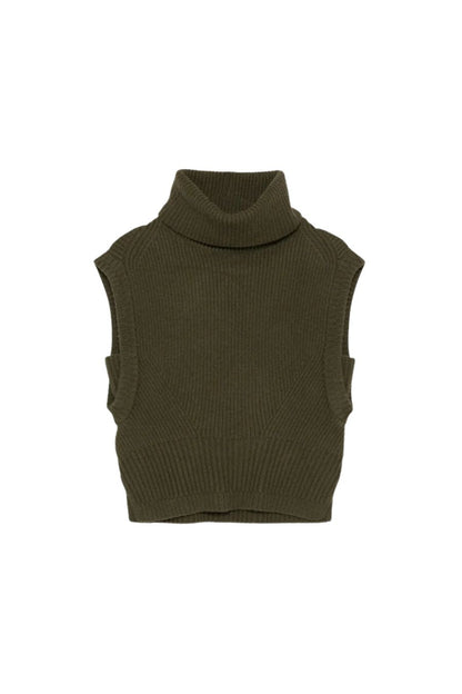 Maple Top in Dark Olive