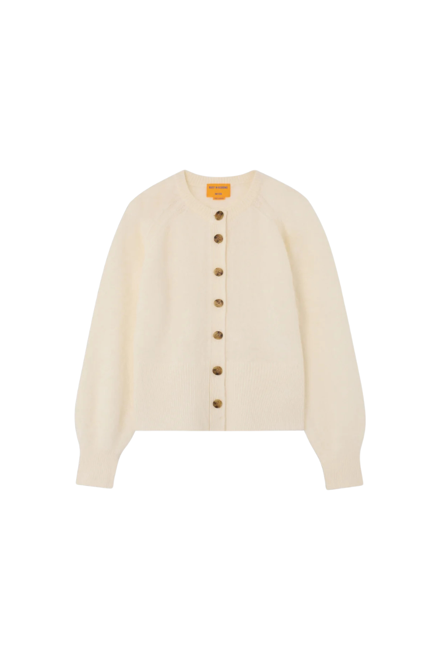 Grizzly Sculpted Cardigan in Cream