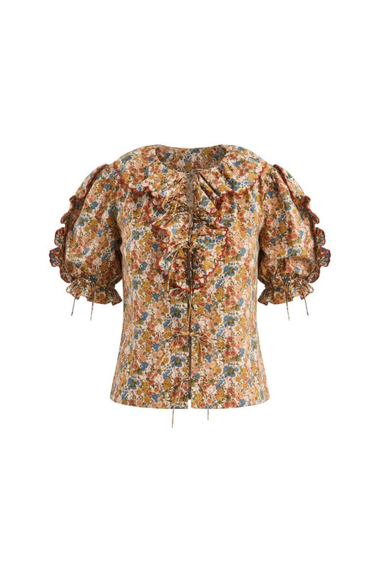 Marigold Top in Gertrude