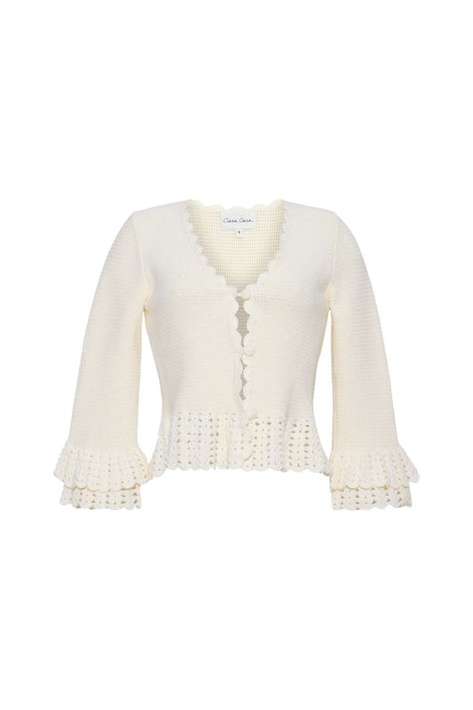 Pinky Cardi in Ivory