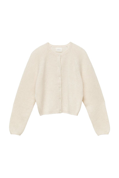 Peroine Cashmere Cardigan in Dogwood