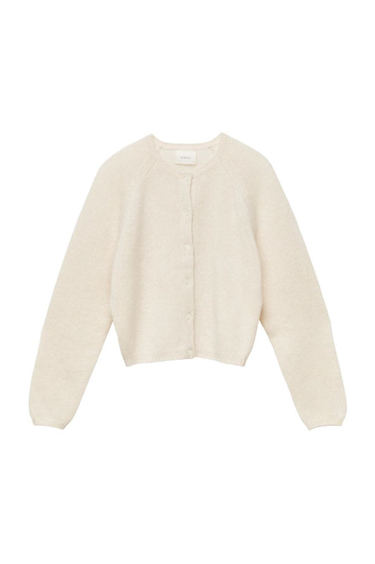 Peroine Cashmere Cardigan in Dogwood