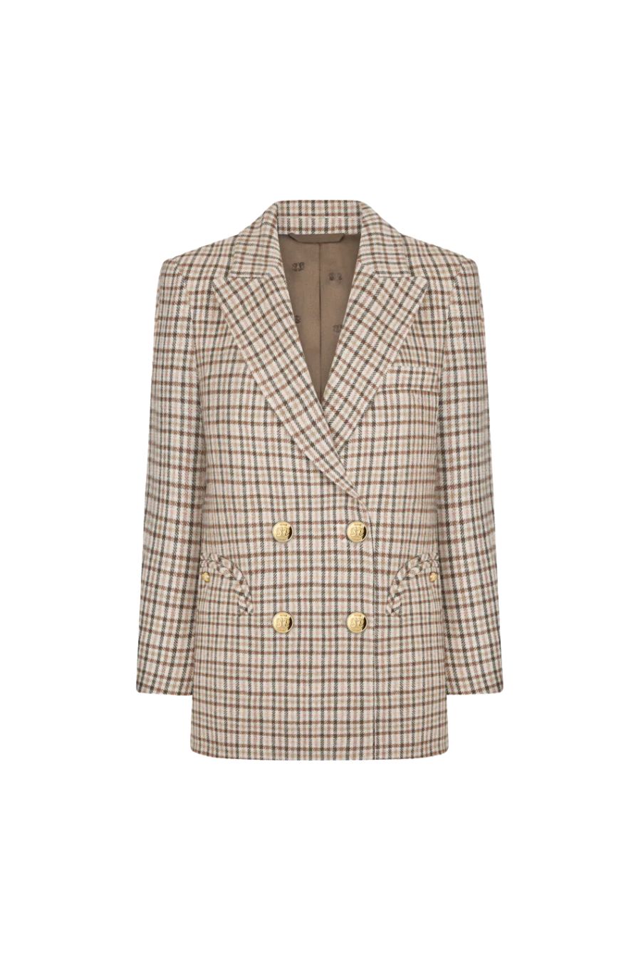 Agape Everyday Blazer in Grey Mix