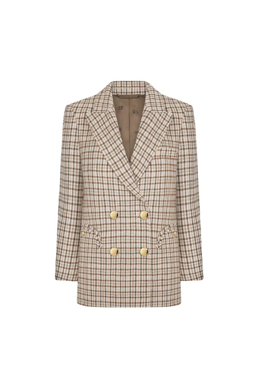 Agape Everyday Blazer in Grey Mix