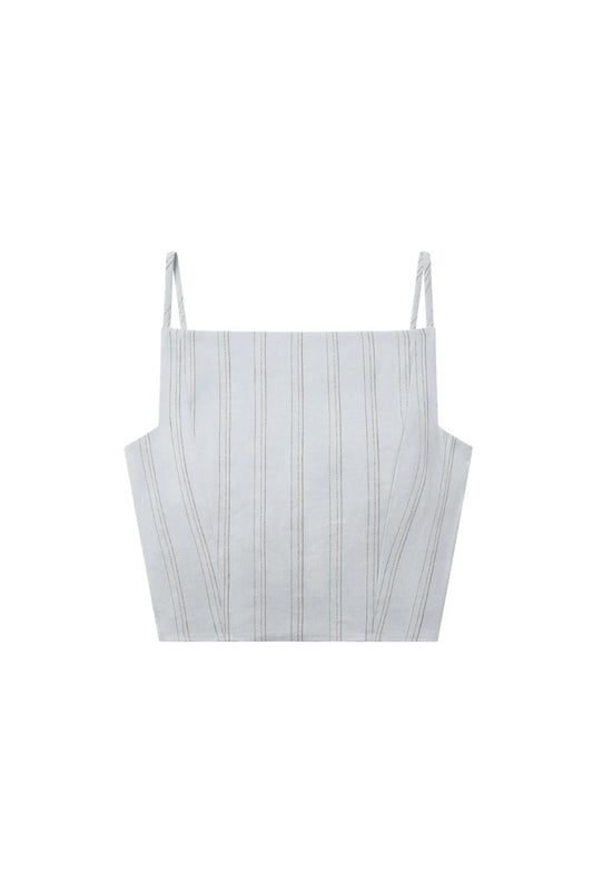 Elliott Top in Isla Stripe