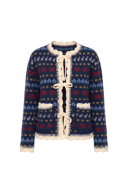 Preston Cardigan in Navy