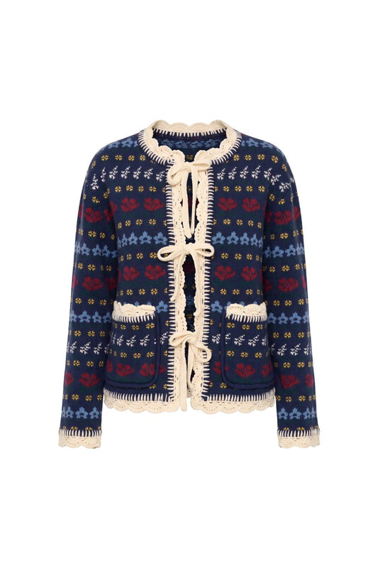 Preston Cardigan in Navy