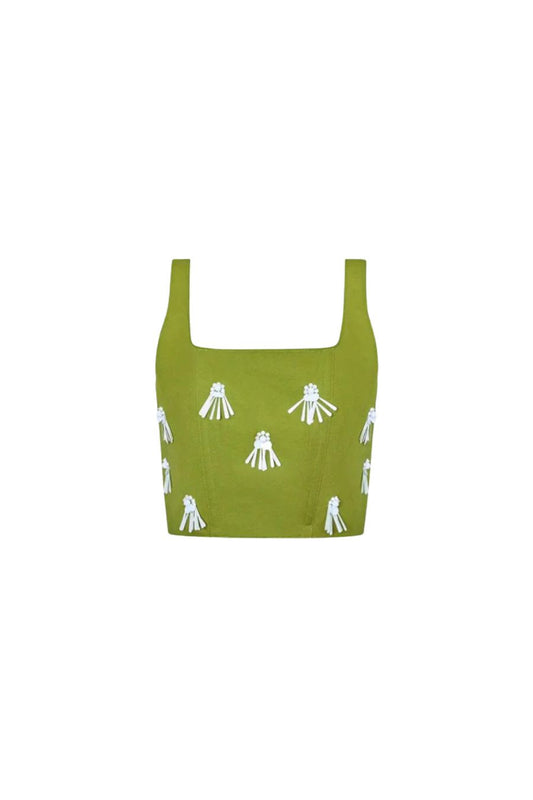 Carissa Bustier in Palm Sand Dollars