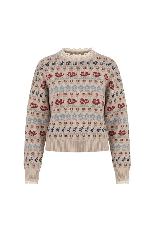 Preston Sweater in Cream