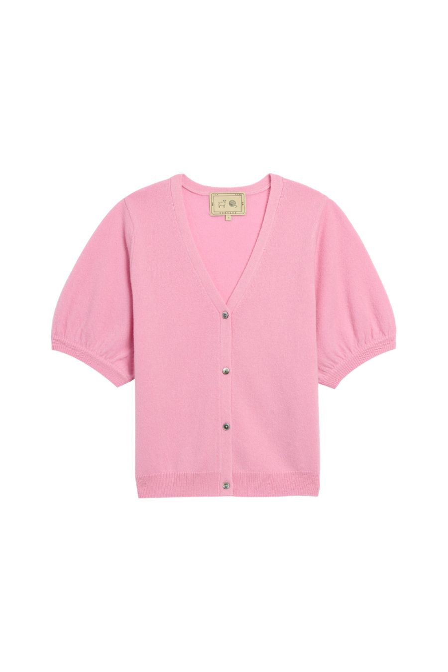 Lucy Cashmere Cardigan in Blossom