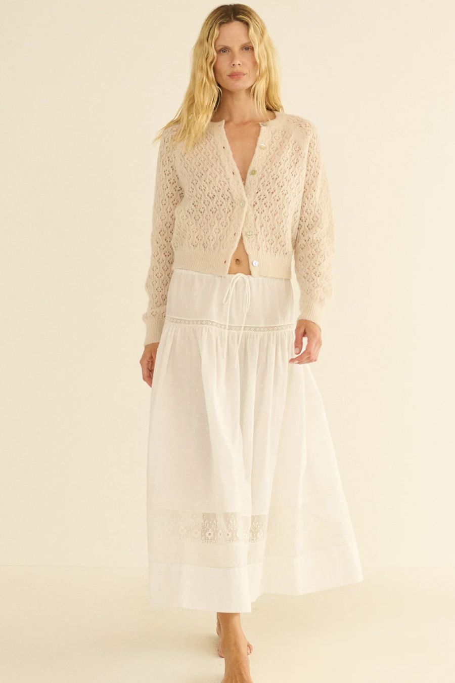Petra Cardigan in Heather Dogwood