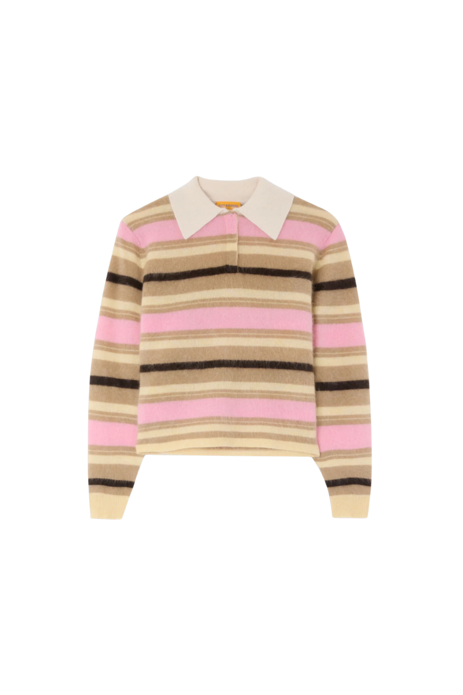 Grizzly Cropped Rugby in Sprinkle Combo