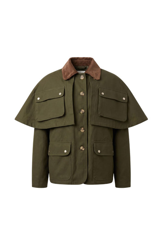 Tristan Jacket in Army