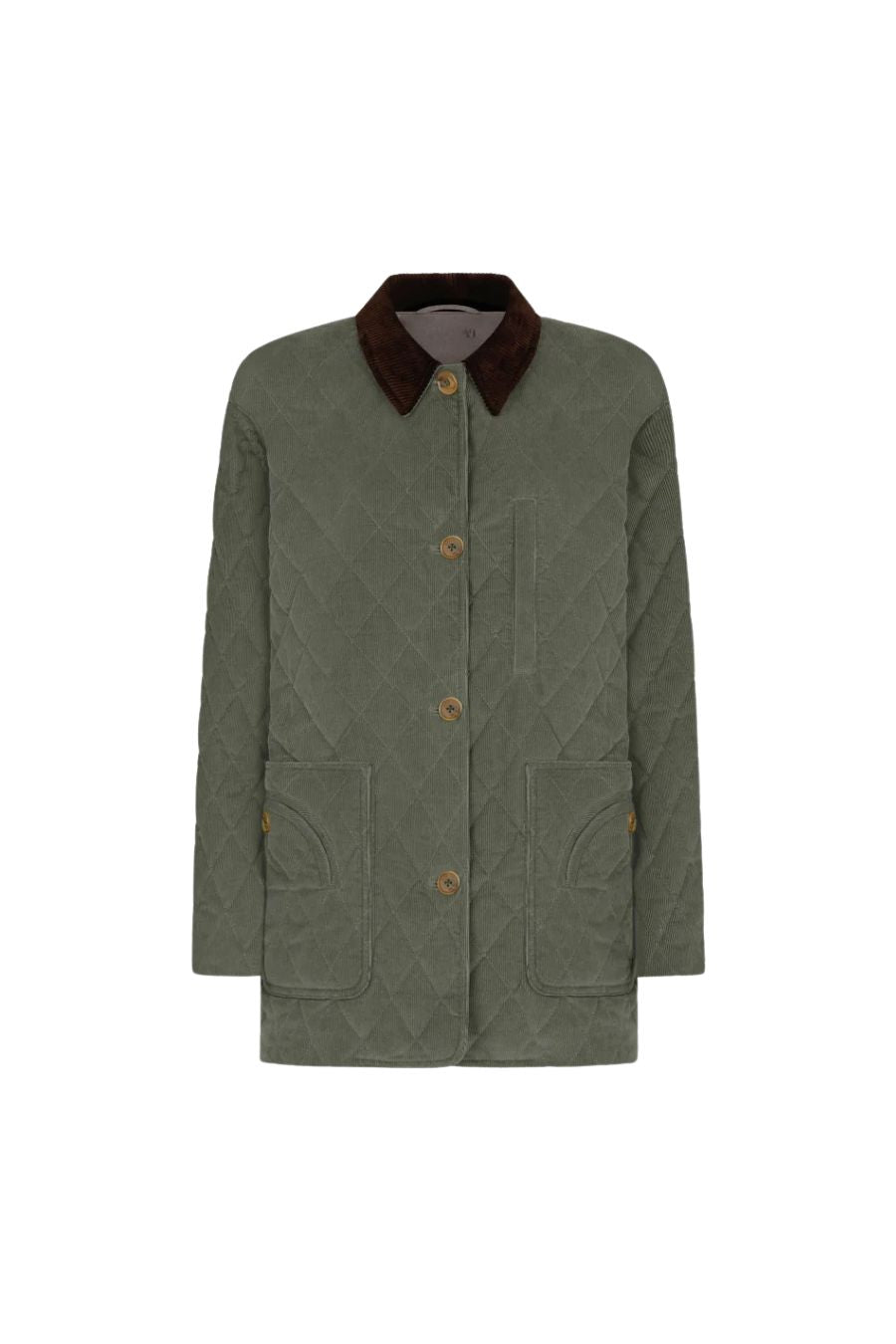Amara Clelia Jacket Matellassé Mint