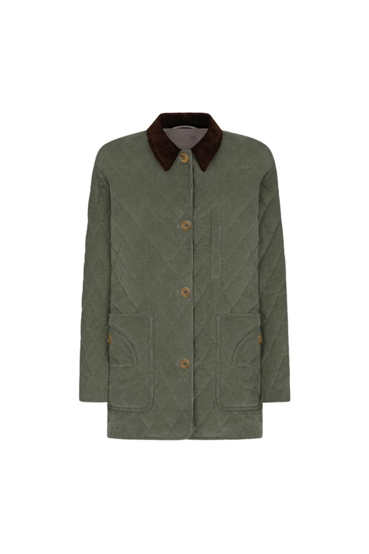 Amara Clelia Jacket Matellassé Mint