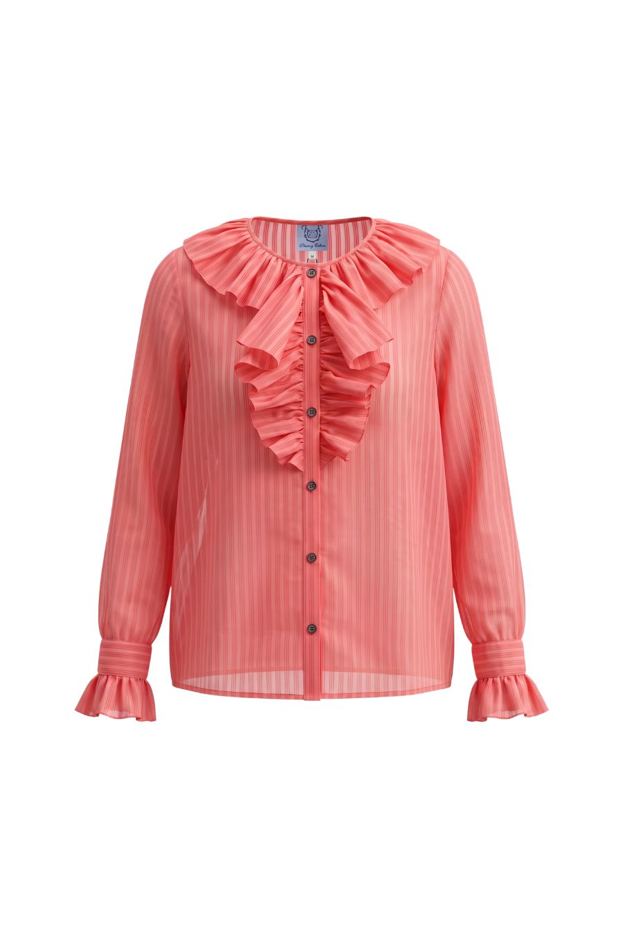 Louison Blouse in Flamingo Pink