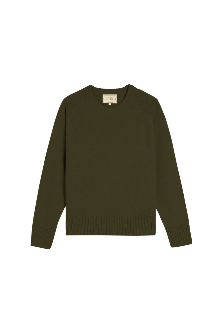 Orla Cashmere Sweater in Loden