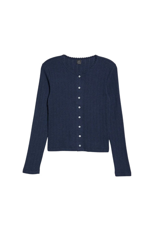 Pointelle Classic Cardigan II