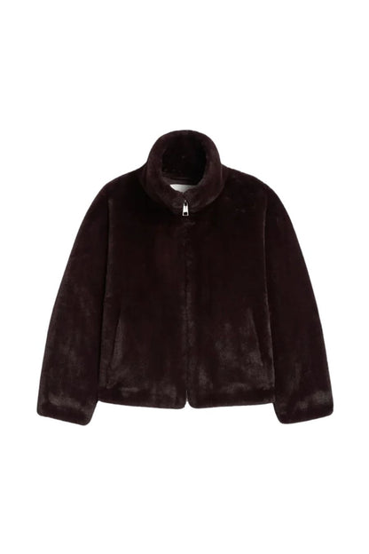 Brooks Coat in Burgundy