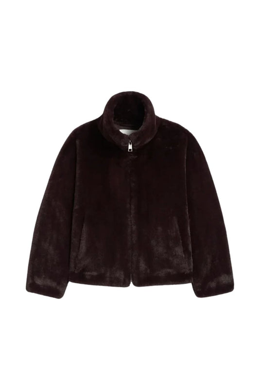 Brooks Coat in Burgundy