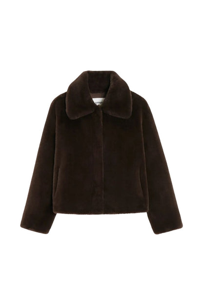 Elis Coat in Espresso