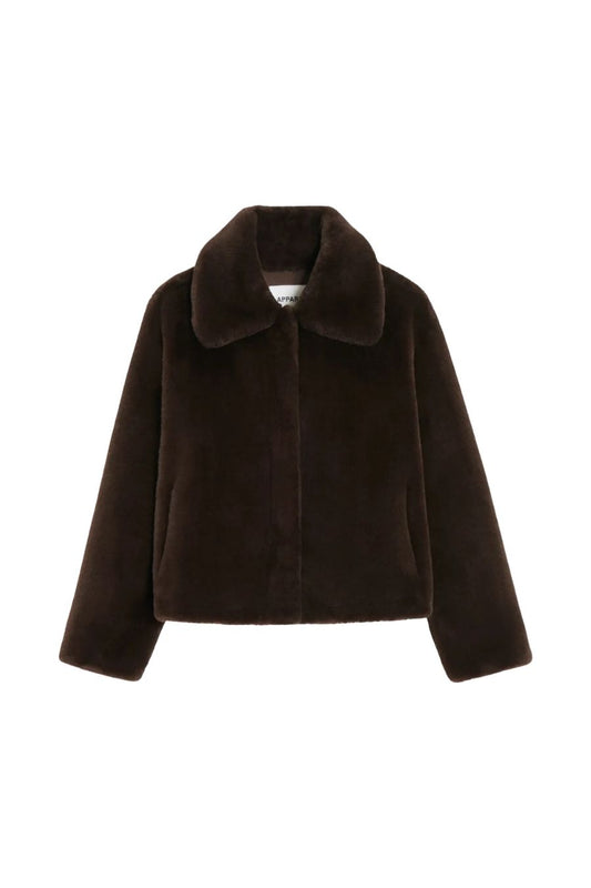 Elis Coat in Espresso