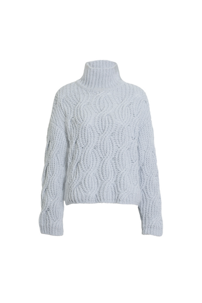 Opaline Sweater in Grey Sky