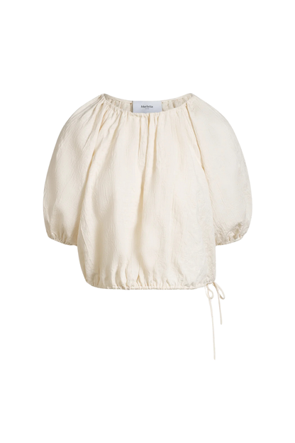 Lotus Top in Cream