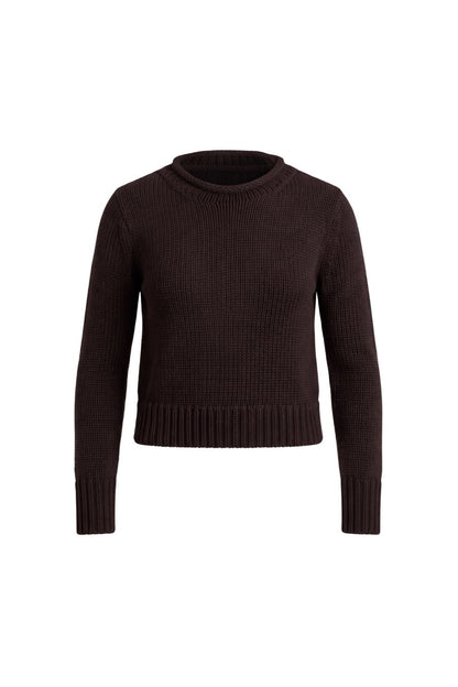 Mini Marina Sweater in Chocolate