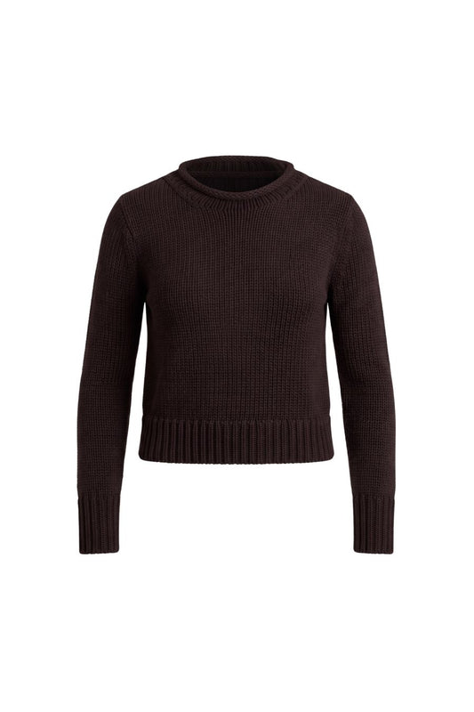 Mini Marina Sweater in Chocolate