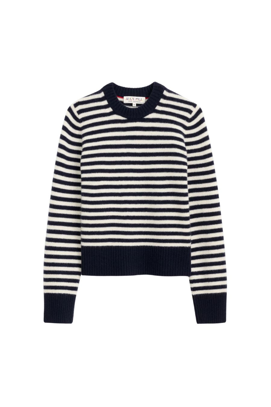 Marais Striped Sweater in Navy/Ivory