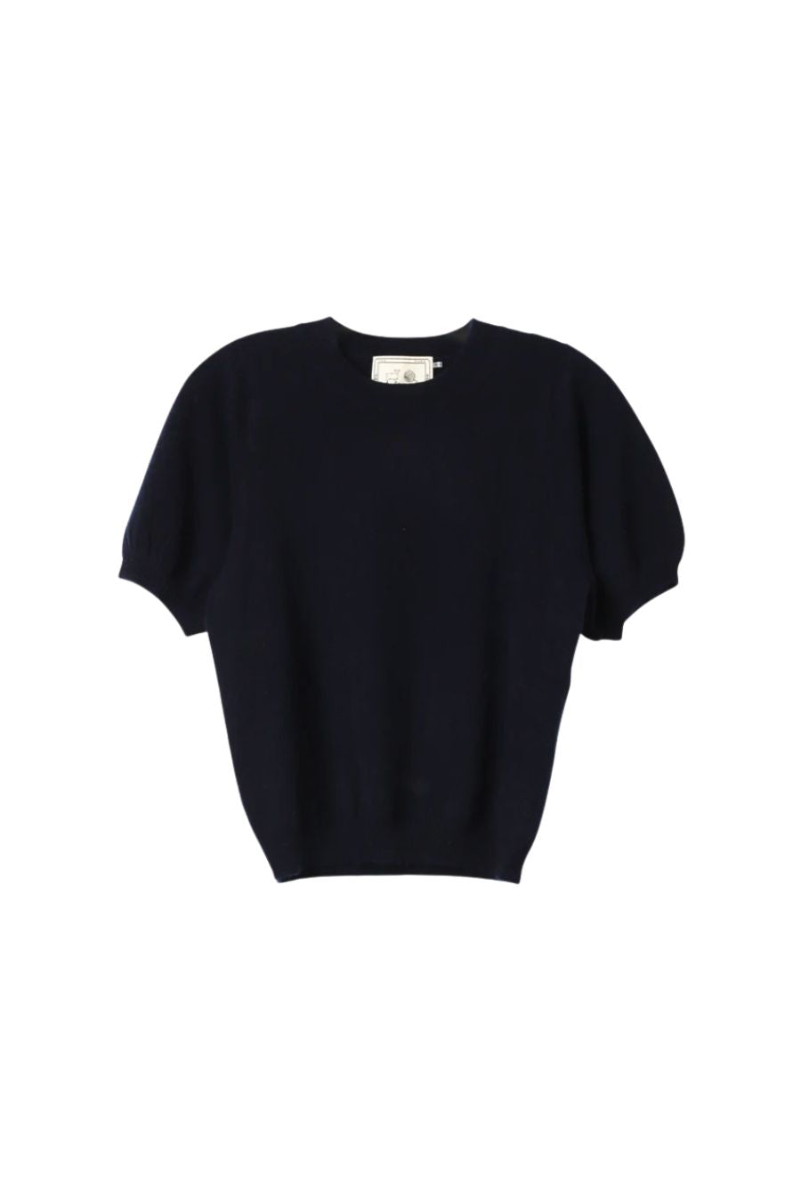Tilda Cashmere Top in Navy