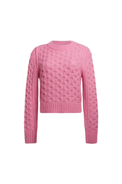 Amara Sweater in Taffy Pink