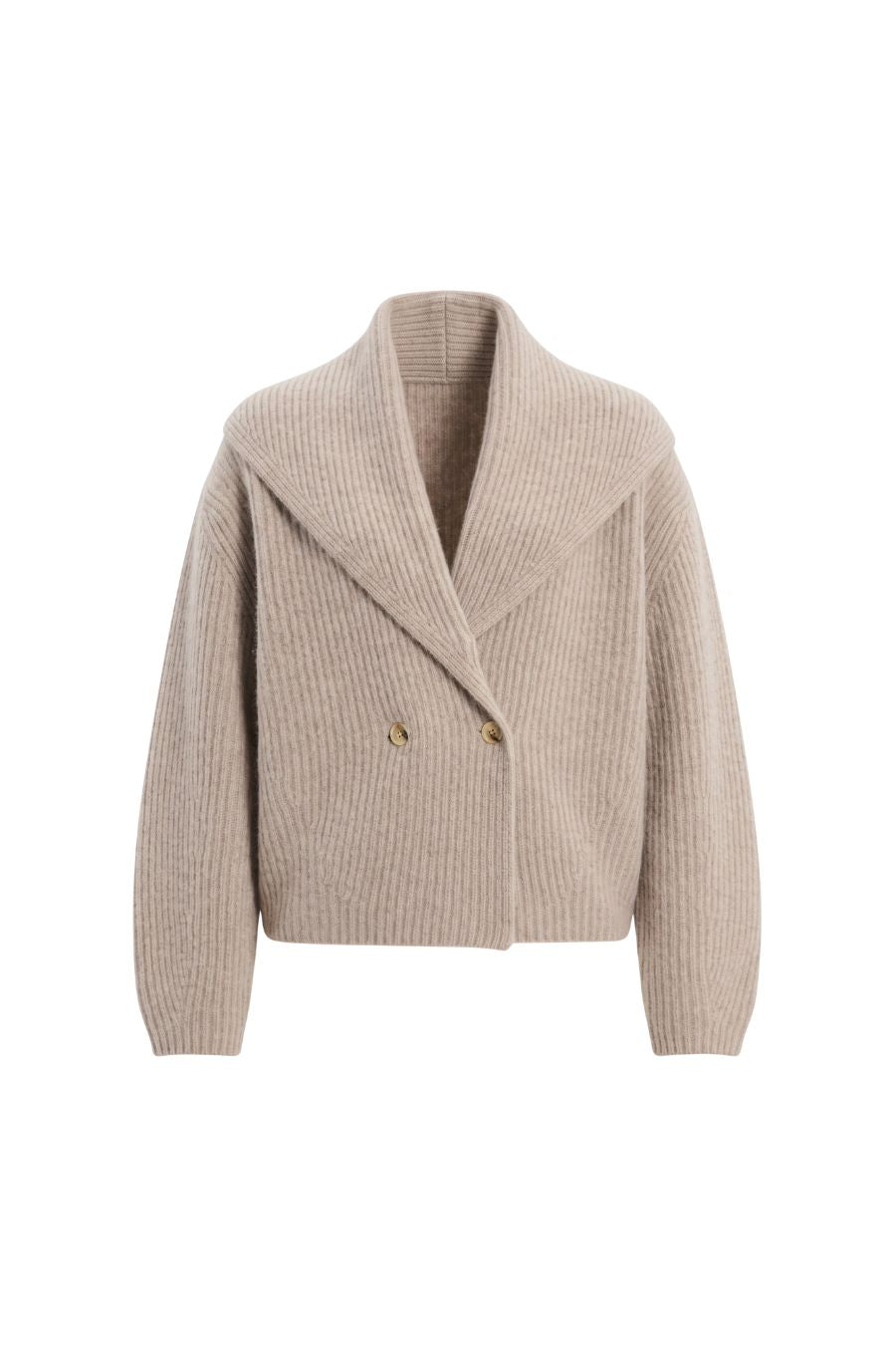 Coatigan in Beige Melange