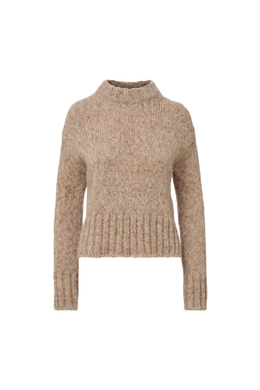 Andi Sweater in Marled Oatmeal
