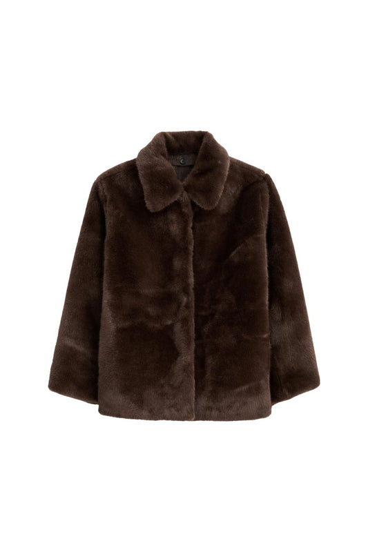 Duane St Jacket in Dark Brown