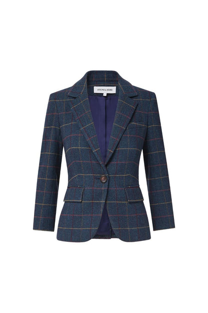 Schoolboy Dicky Jacket in Navy Multi