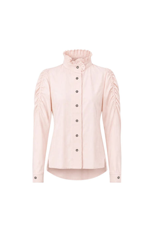 Wind Blouse in Peony Pink