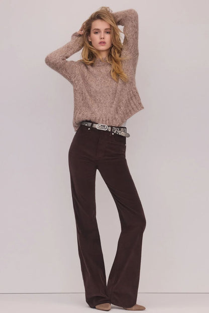 Andi Sweater in Marled Oatmeal