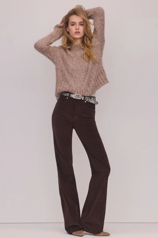 Andi Sweater in Marled Oatmeal
