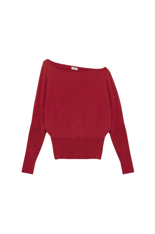 Lavina Sweater in Lipstick by Simkhai