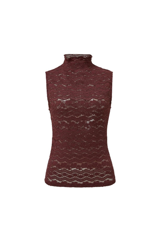 Alora Top in Burgundy