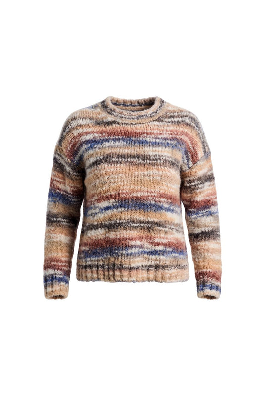 Castille Pullover in Dove Multi